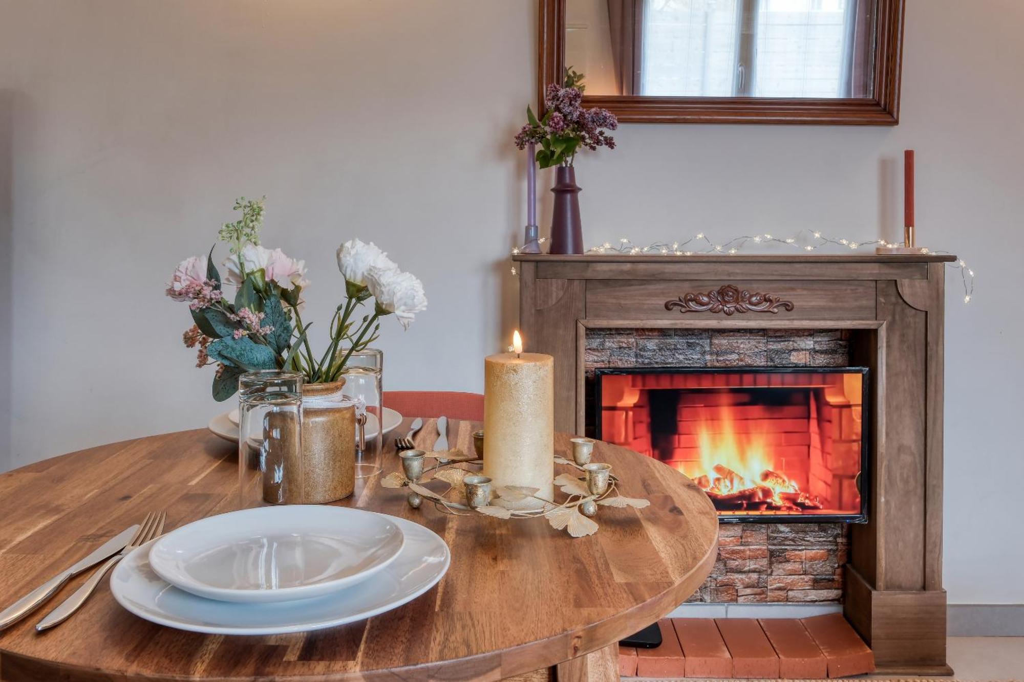 Cottage Au Coin Du Feu 朗布依埃 外观 照片